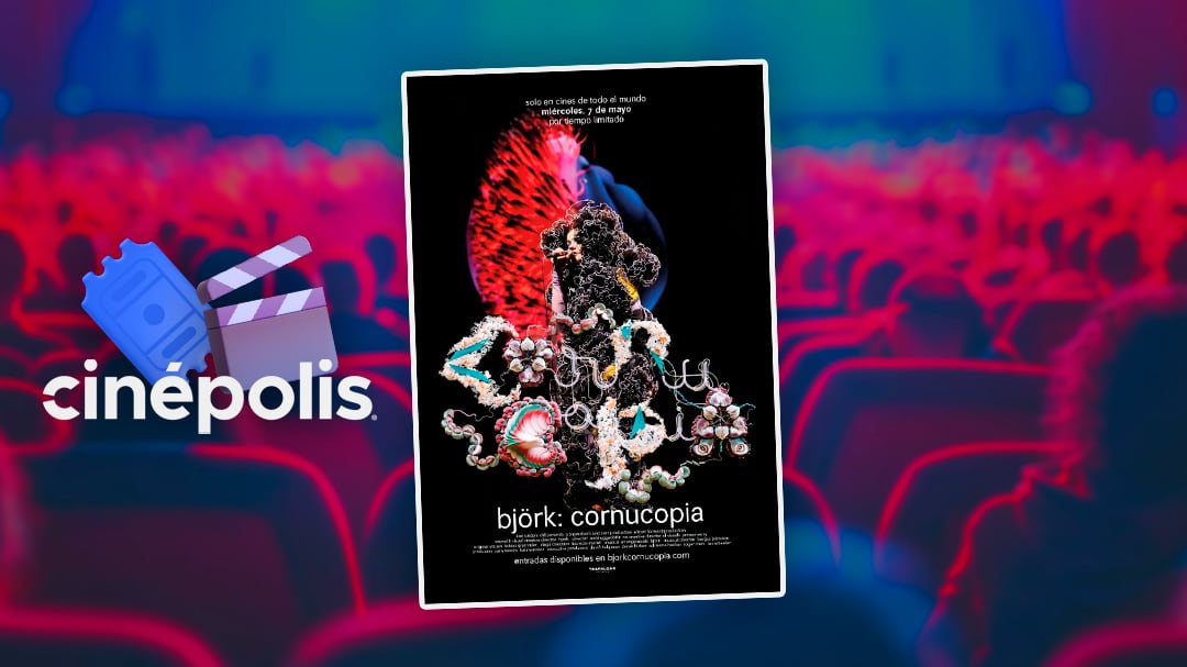 Björk: Cornucopia llega a Cinépolis en esta fecha; así puedes comprar tus boletos