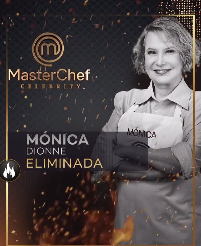Mónica Dionne se quedó con el quinto lugar de MasterChef Celebrity 2023