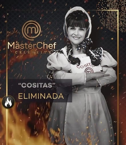 Cositas es la treceava eliminada de MasterChef Celebrity 2023