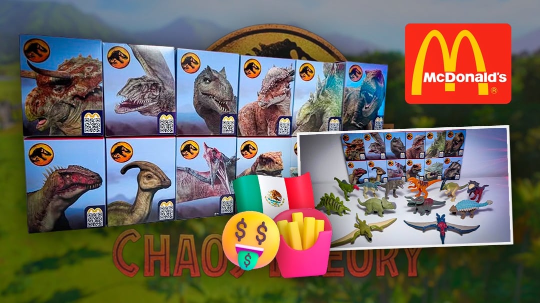 Jurassic World Chaos Theory en Cajita Feliz de McDonald’s ¿Llegará a México? Este sería su precio